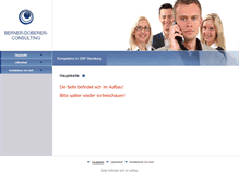 Tablet Screenshot of bd-consulting.de